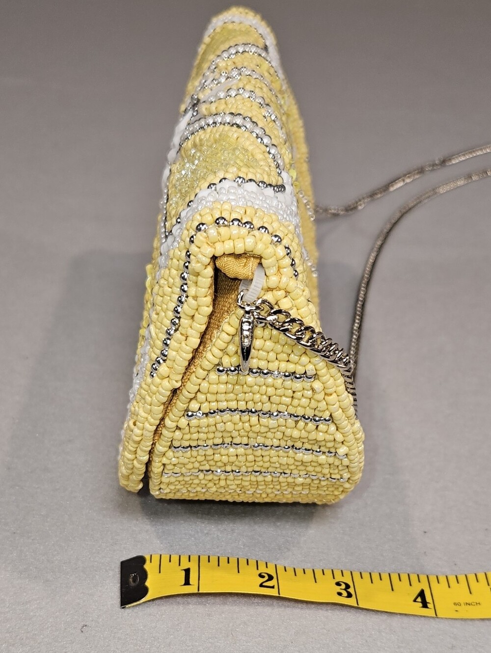 Studio 12 NWT Viral Beaded Lemon Wedge Crossbody Purse - Picture 10 of 13